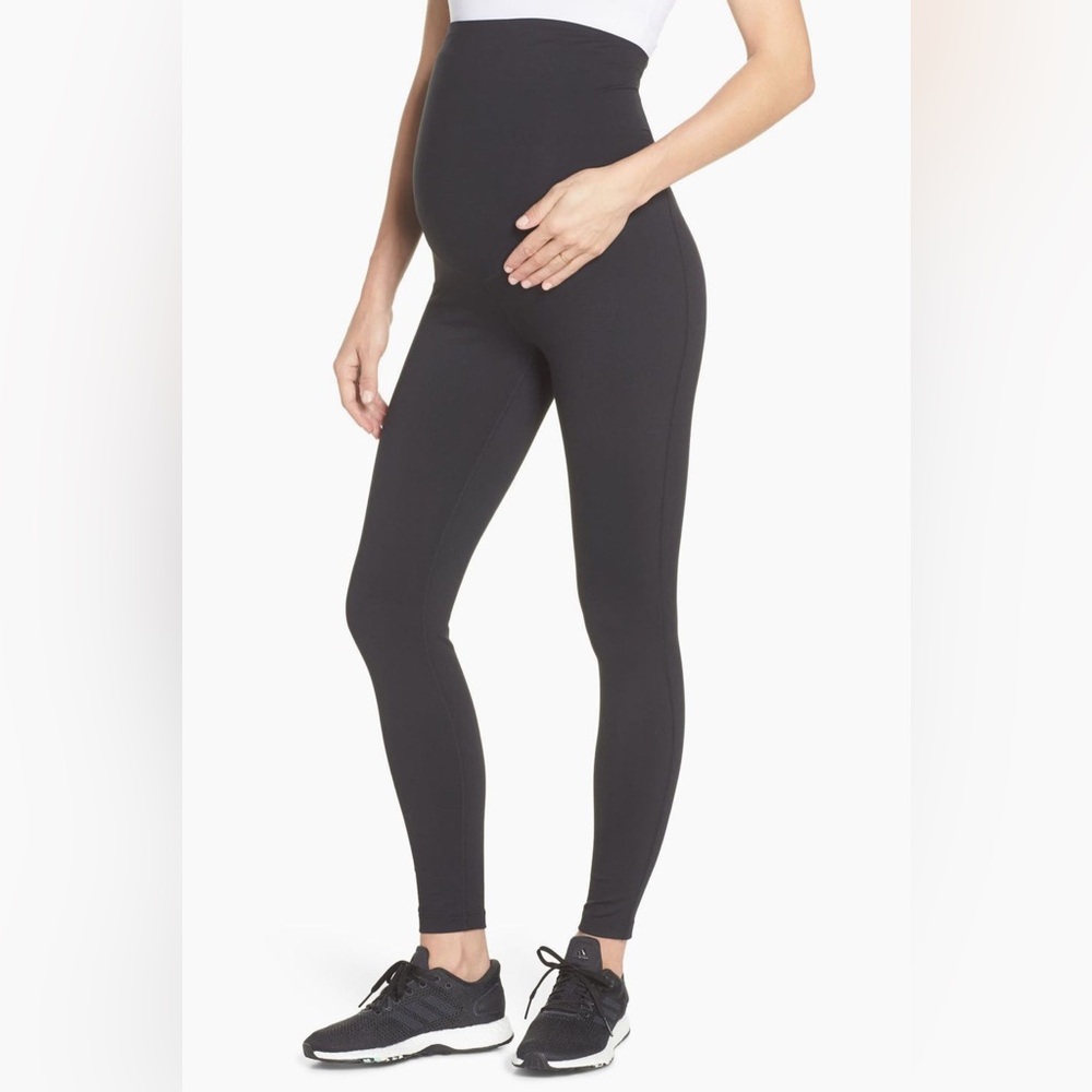 Zella Charcoal Grey Maternity Leggings